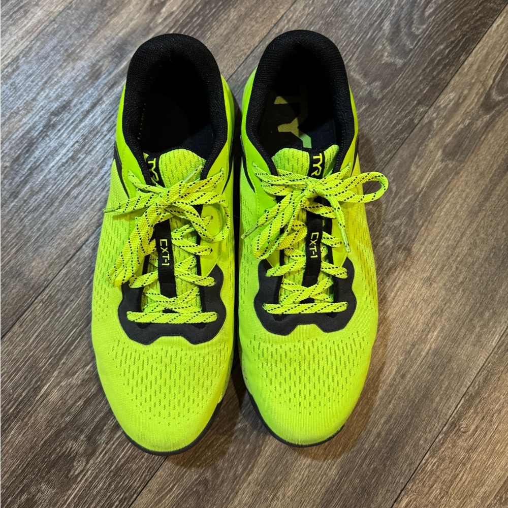 TYR Neon Green CXT-1 Athletic Shoes